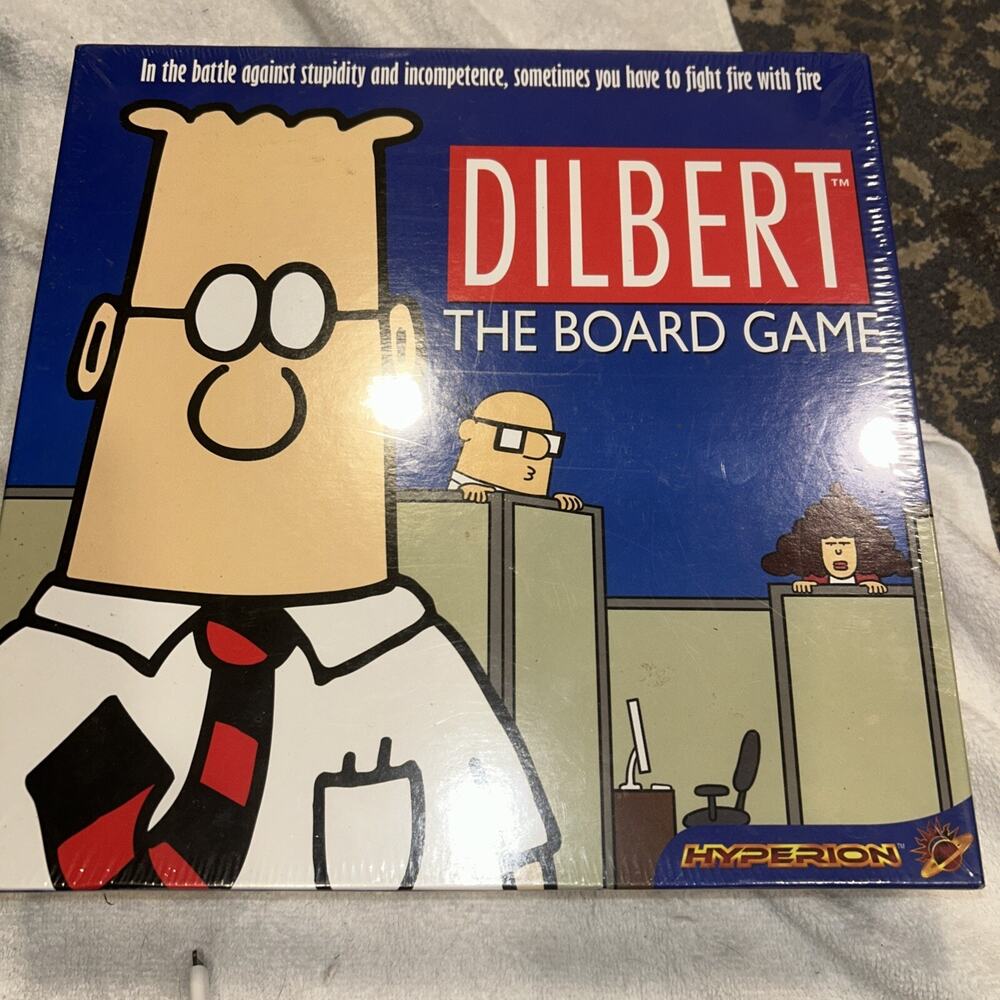 Dilbert The Board Game The Dilbert Principle Corporate Based Hyperion NEW SEALED